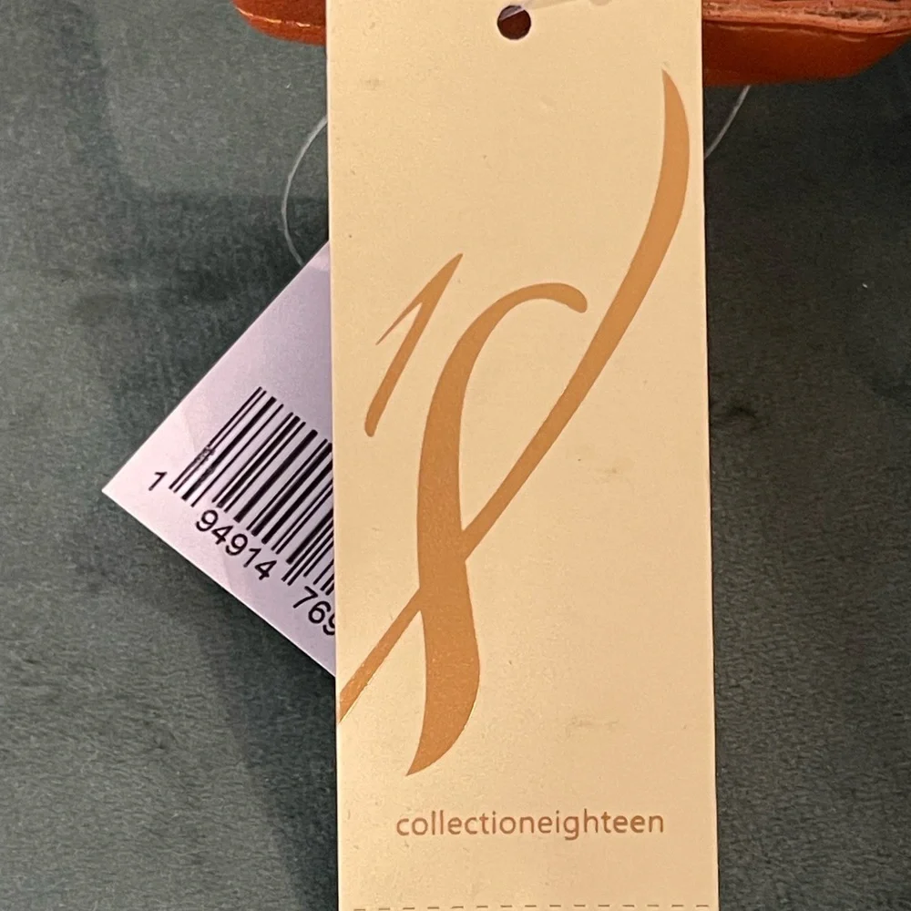 NWT CollectionEighteen Weave Rattan Crossbody Mini Purse MSRP $78 Cottagecore - Picture 3 of 4